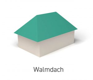 Dachform Walmdach