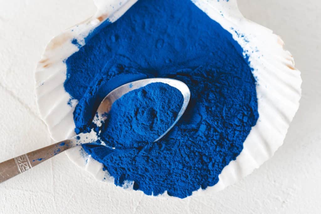 Phycocyanin Pulver Kobaltblau