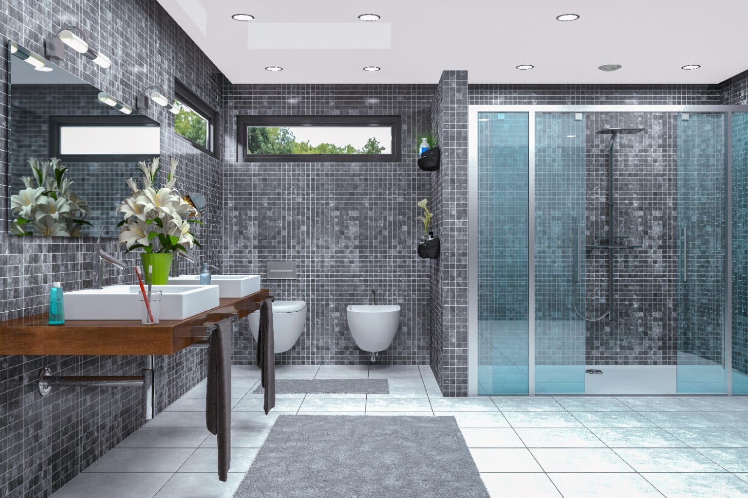 Moderne Duschrückwände Tipps