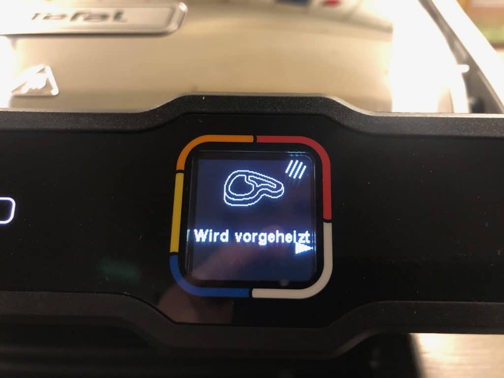 Tefal Optigrill steakprogramm vorheizen