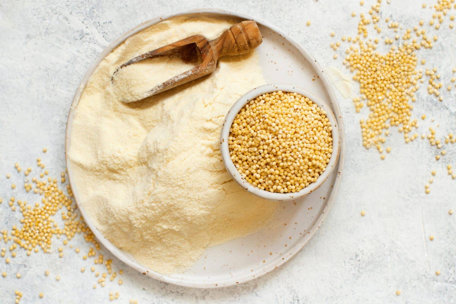 Goldhirsemehl in Bioqualität – Verwendung und Vorteile Goldhirsemehl und Hirse